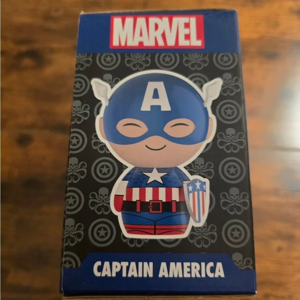 Funko Dorbz Marvel 2 Pk Captain American & Red Skull 2018 Convention Limited NEW - Picture 3 of 4